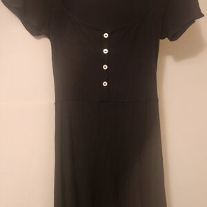 Forever 21 Black Ribbed Top